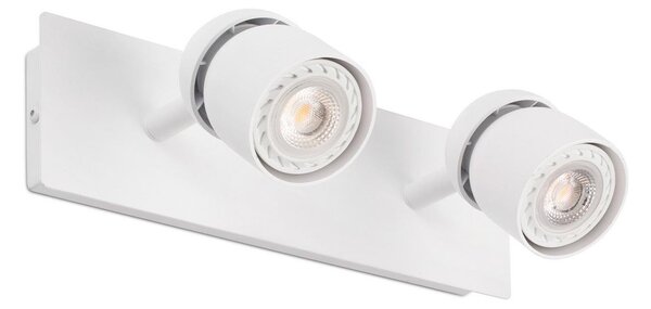COCO nástěnná lampa, bílá, 2L - FARO