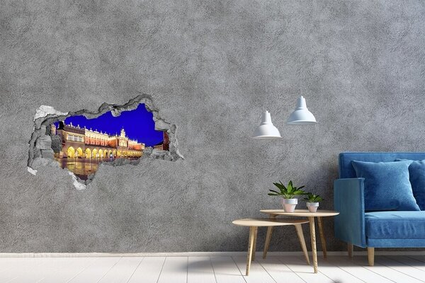 Fototapeta díra na zeď 3D Krakov Polsko nd-b-131103324