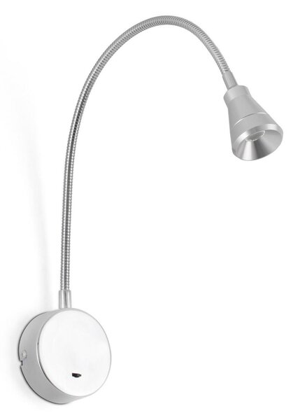 BEL nástěnná lampa na čtení, chrom - FARO