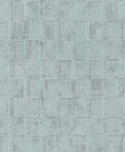 RASCH | Vliesová tapeta na zeď Deco Style 314724 | 0,53 x 10,05 m | modrá, šedá, bílá