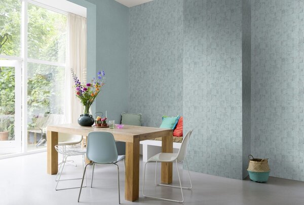 RASCH | Vliesová tapeta na zeď Deco Style 314625 | 0,53 x 10,05 m | modrá