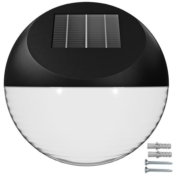 Deuba Sada 6 LED solárních nástěnných lamp