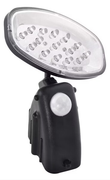 Deuba Solární nástěnná lampa 15 LED s detektorem pohybu