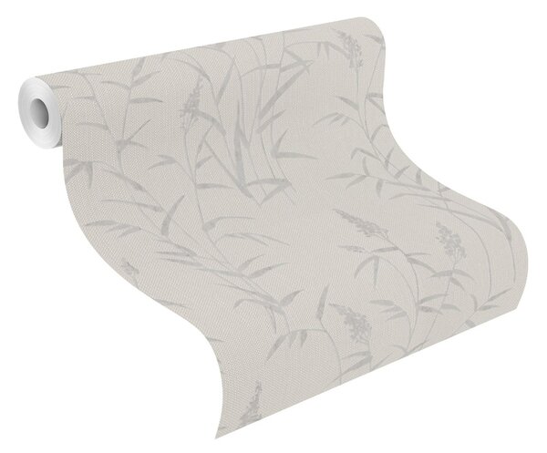 RASCH | Vliesová tapeta na zeď Deco Style 312911 | 0,53 x 10,05 m | šedá, bílá