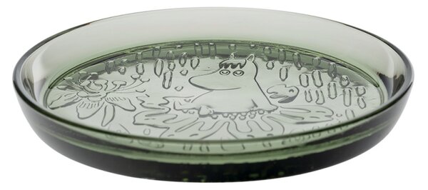 Arabia Talíř Moomin 15,5cm, zelený pine