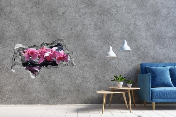 Samolepící nálepka na zeď Růžová orchidej nd-b-28903356