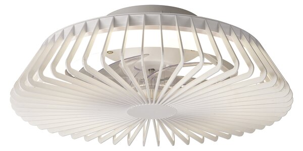 Mantra 8196 Himalaya Mini, ventilátor se svítidlem LED 70W 2700-5000K, dálkový ovladač, bílá, průměr 53cm