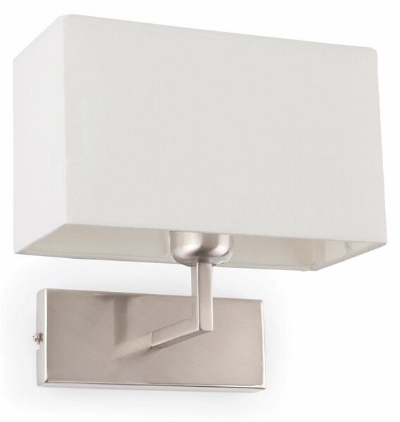 RODA nástěnná lampa, nikl - FARO