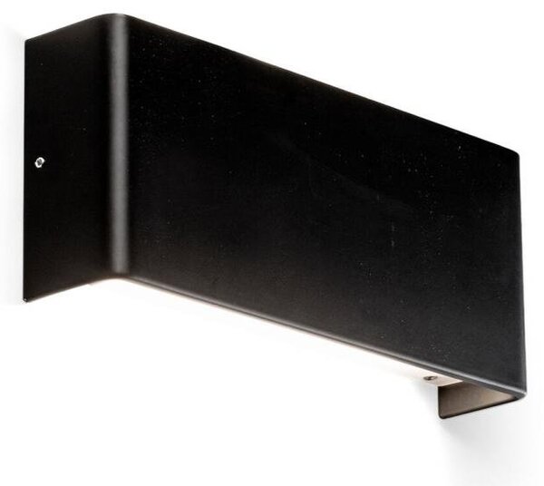 NASH 210 černá nástěnná lampa 8W - FARO