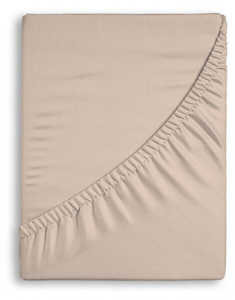 Prostěradlo Pudrové Jersey interlock 120/200/35