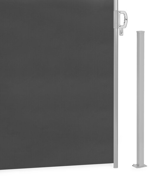 MultiGarden Skládací boční markýza LETIT 180x300 cm antracitová