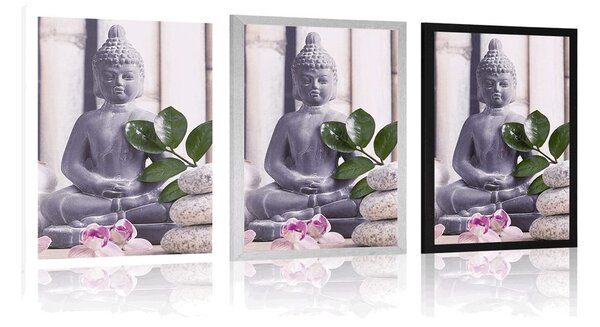 Plakát wellness Buddha