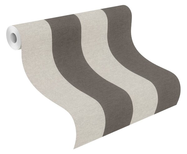 RASCH | Vliesová tapeta na zeď Schöner Wohnen 600766 | 0,53 x 10,05 m | černá, šedá