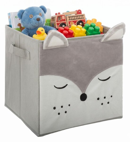 Úložný box Wolf, 29x29x29 cm, šedá