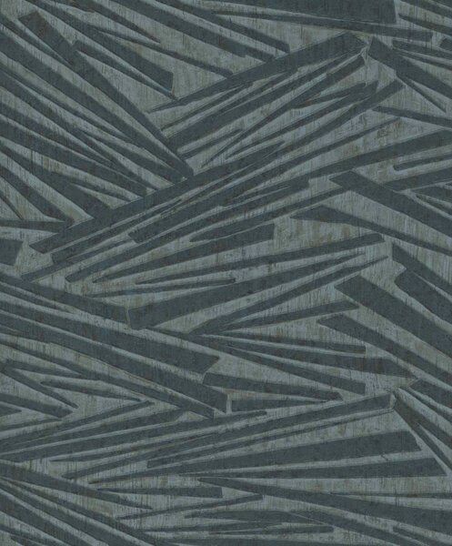 RASCH | Vliesová tapeta na zeď Sky Lounge 608359 | 0,53 x 10,05 m | zelená, modrá, šedá