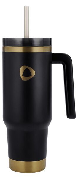 Silvercrest® Termo hrnek z nerezové oceli (černá) (100407114002)