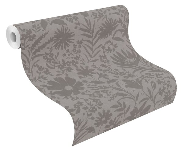 RASCH | Vliesová tapeta na zeď Paraíso 330441 | 0,53 x 10,05 m | šedá
