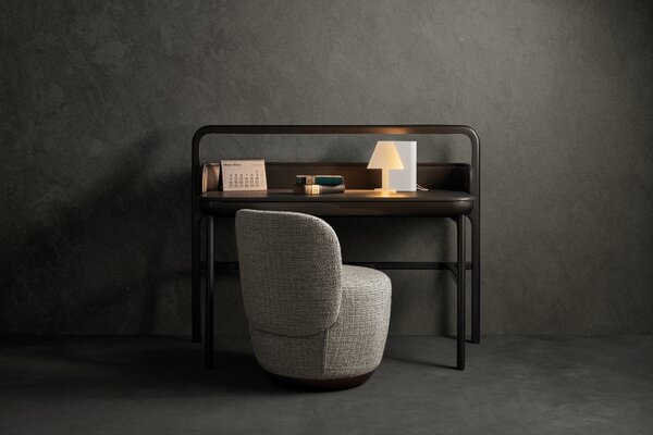 Mantra 7246 Book, designová bílá stolní lampa pravá, LED 7W 3000K, výška 23,3cm
