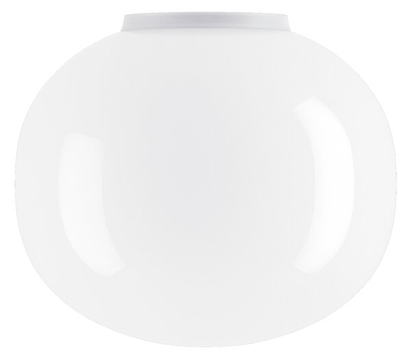 Lodes 18743 1200 Volum 29, stropní/nástěnné svítidlo z bílého foukaného skla, 1x25W E27, prům.29cm