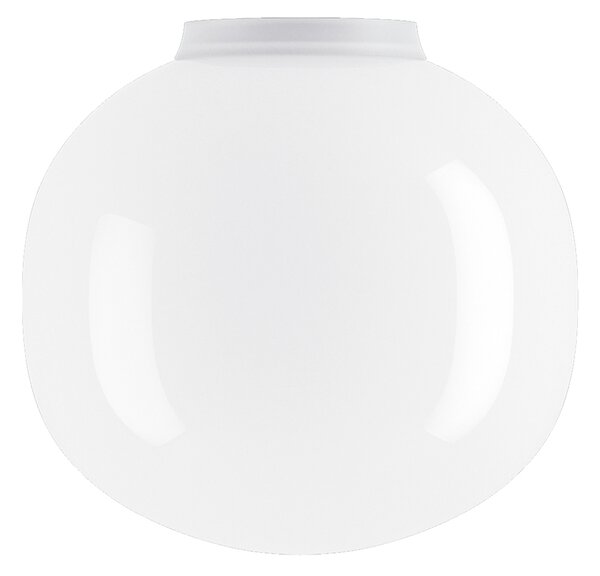 Lodes 18742 1200 Volum 22, stropní/nástěnné svítidlo z bílého foukaného skla, 1x25W E27, prům.22cm