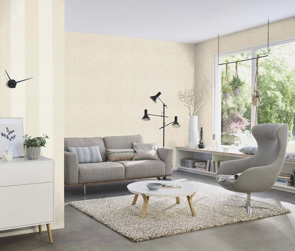 RASCH | Vliesová tapeta na zeď Schöner Wohnen 600964 | 0,53 x 10,05 m | šedá, béžová