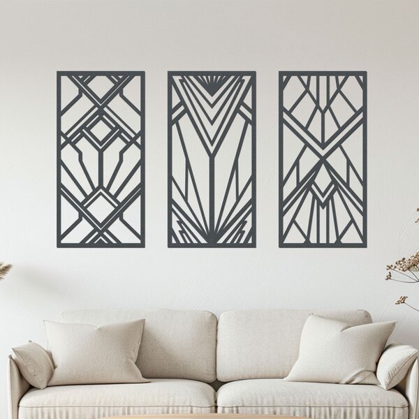 Dekorační panel ART Zvolte barvu dekoru: Černá | Rozměry (cm): 60x40