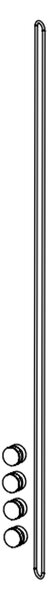 Mogg designové police Free.dot Column 210