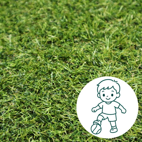 Europe Grass, Umělá tráva Profi Garden, na míru, šíře 4m, zelená