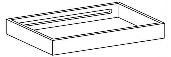 Mogg designové police Free.dot Tray