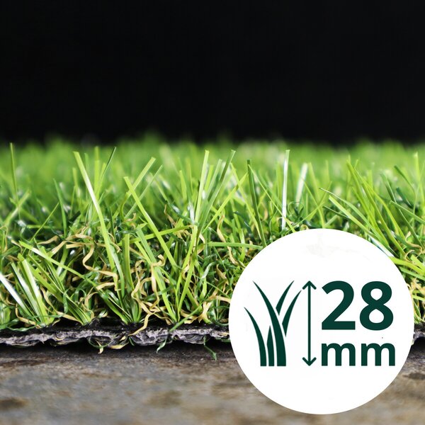 Europe Grass, Umělá tráva Profi Garden, na míru, šíře 4m, zelená