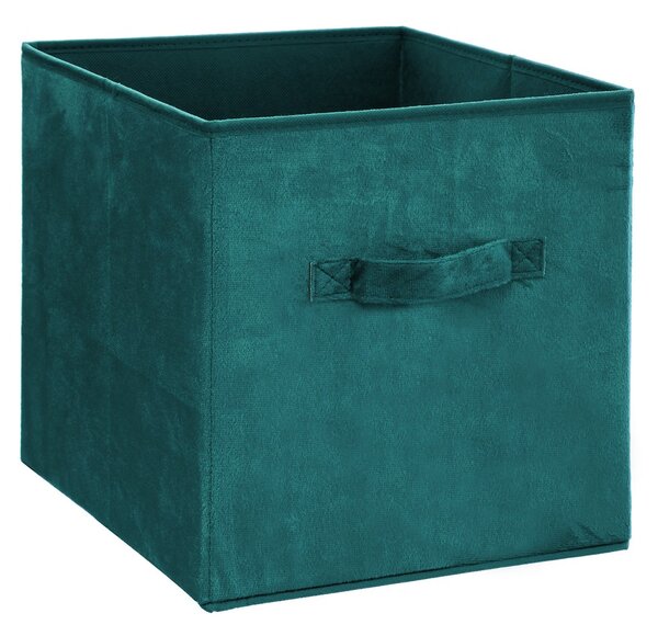 Úložný box Soft, 31x31x31 cm, zelená