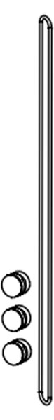 Mogg designové police Free.dot Column 120