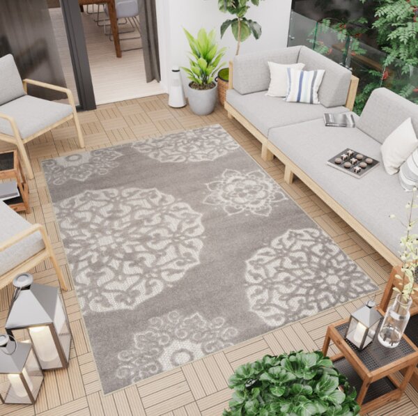 Koberec PATIO FGA EC97B šedý