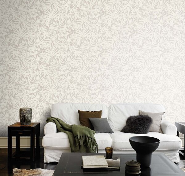 RASCH | Vliesová tapeta na zeď Paraíso 330304 | 0,53 x 10,05 m | šedá, bílá, fialová