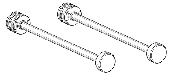 Mogg designové police Free.dot Glass Holder