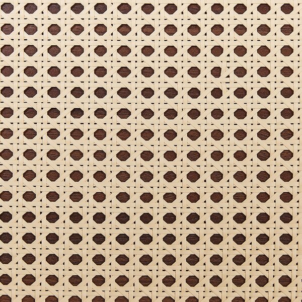 Postel Ratan MONPAZIER 140 x 200 cm Tmavě hnědá