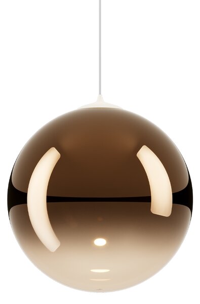 Lodes 17115 4627 Random Solo 28, závěs z bronzového foukaného skla, 1x3W LED 2700K, prům.28cm