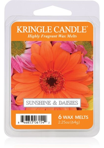 Kringle Candle Sunshine & Daisies vosk do aromalampy 64 g