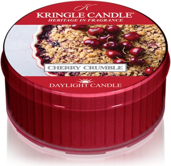 Kringle Candle Cherry Crumble čajová svíčka 42 g