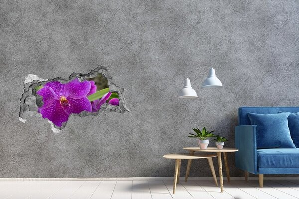Samolepící díra nálepka Orchidej nd-b-64607986
