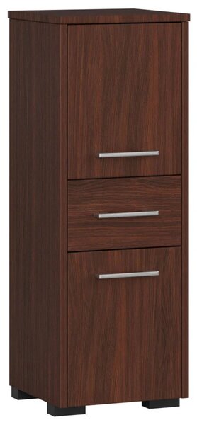 Malá koupelnová skříňka MERALYA - wenge