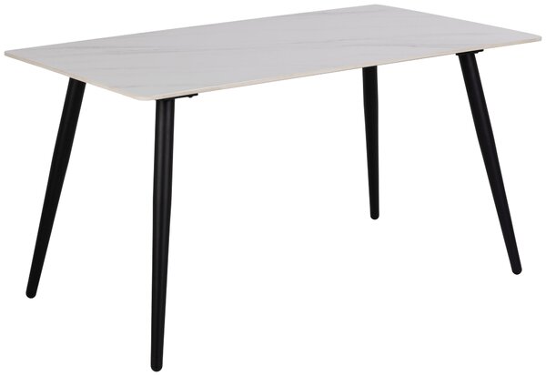 JÍDELNÍ STŮL, bílá, 140/80/75 cm P & B - Jídelní stoly, Online Only
