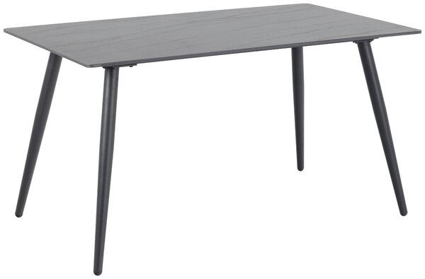 JÍDELNÍ STŮL, černá, 140/80/75 cm MID.YOU - Jídelní stoly, Online Only