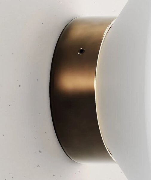 Il Fanale 292.01.MM Foam, nástěnné svítidlo, 1xE27 max 10W, morocco/mléčné sklo, prům. 20cm, IP44
