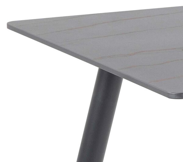 JÍDELNÍ STŮL, černá, 140/80/75 cm MID.YOU - Jídelní stoly, Online Only