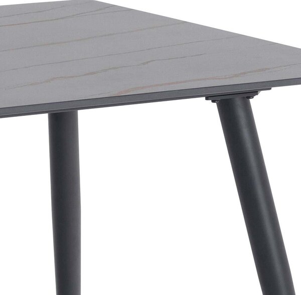 JÍDELNÍ STŮL, černá, 140/80/75 cm MID.YOU - Jídelní stoly, Online Only