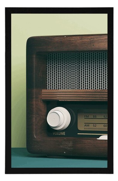 Plakát retro rádio