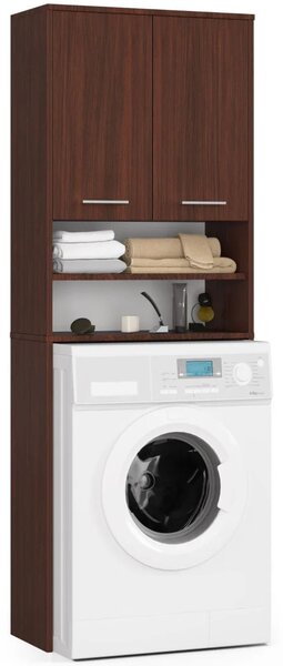 Koupelnová skříňka nad pračku MERALYA - wenge