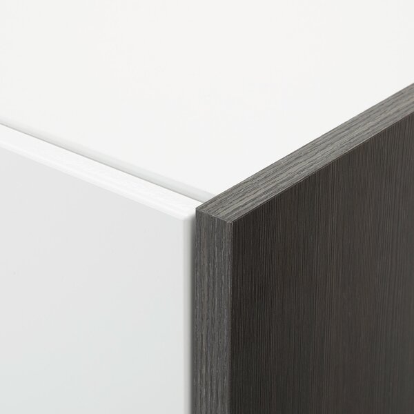 KOMODA, bílá, perleť, 120/77/40 cm MID.YOU - Široké komody, Online Only