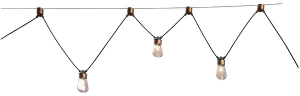 Il Fanale 270.43.OOT Drop mini, závěsné svítidlo, 1xE14 max 10W, staromosaz, prům. 10cm, IP65